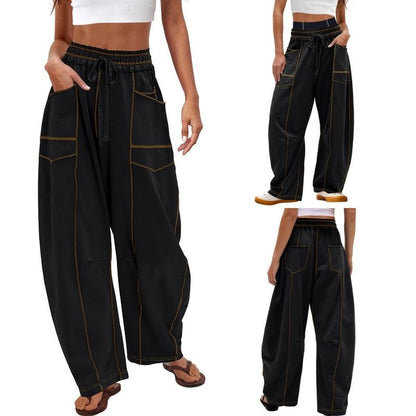 Viral Wide-Leg Barrel Sweatpants