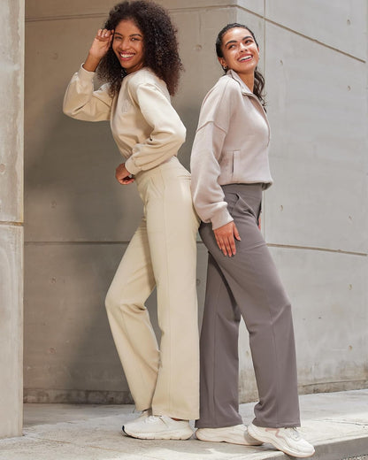 Elevated Comfort Wide-Leg Pants™