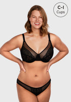 Enchante Unlined Lace Underwire Bra