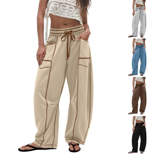 Viral Wide-Leg Barrel Sweatpants