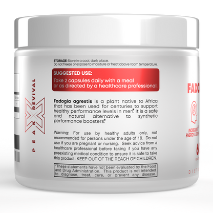 Fadogia Agrestis Supplement 1000mg Per Serving